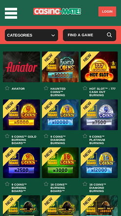 Casino Mate Mobile Other Games