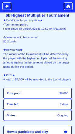 Casino Secret Mobile Tournaments