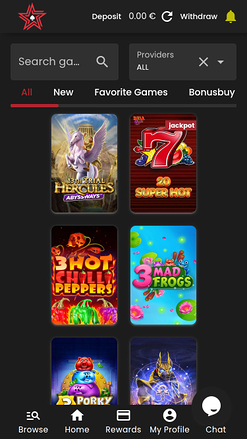 Casino Stars Mobile Games