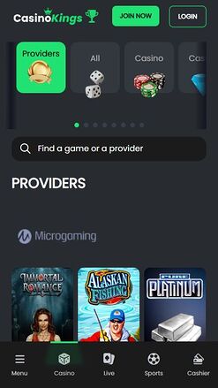 CasinoKings.com Mobile Game Developers