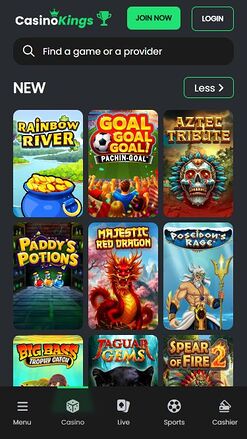 CasinoKings.com Mobile Games