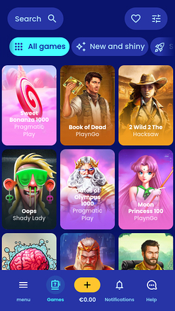 Casoo Casino Mobile Games