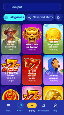 Casoo Casino Mobile Jackpot
