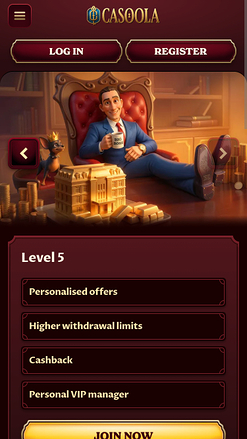 Casoola Casino VIP Program