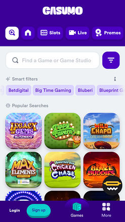 Casumo Casino Game Developers Mobile