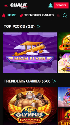 ChalkWins Casino Mobile Games