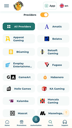 Cobber Casino Mobile Game Developers