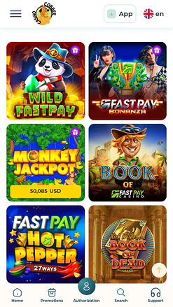 Cobber Casino Mobile Games