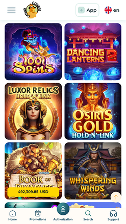 Cobber Casino Mobile Jackpot
