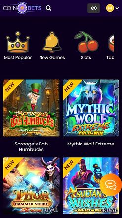 CoinBets777 Casino Mobile Image Games