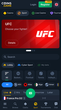 Coins Game Casino Live Sports Mobile