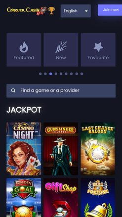 Conquer Casino Jackpot Mobile