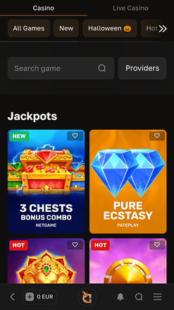 Crowngold Casino Jackpot Mobile