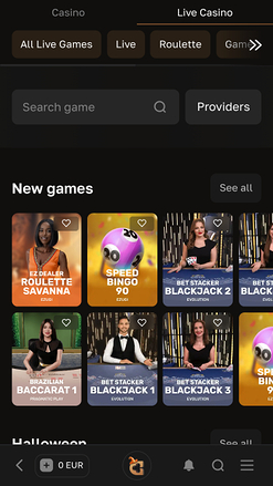 Crowngold Casino Live Dealer Mobile