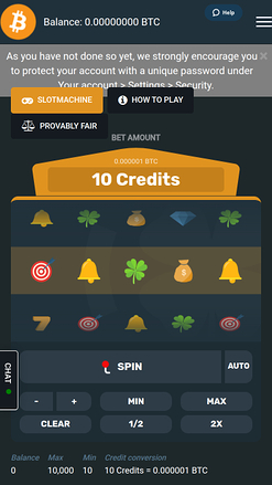 Cryptogames Casino Mobile Jackpot