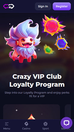 Crypto Games Mobile VIP Program