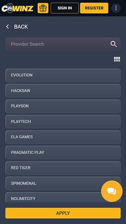 CWinz Game Developers Mobile