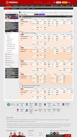 Dafabet Casino Live Sports Mobile