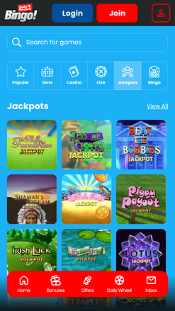 Daily Record Bingo Mobile Jackpot