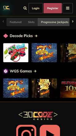 Decode Casino Mobile Jackpot