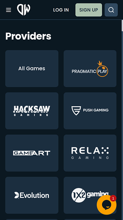 DepositWin Casino Game Developers Mobile