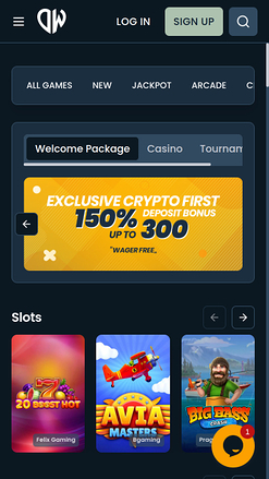 DepositWin Casino Games Mobile