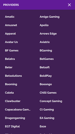 Divas Luck Casino Game Developers Mobile