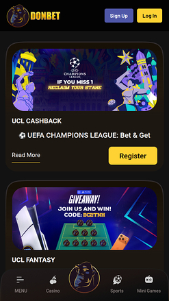 DonBet Casino Promotions Mobile