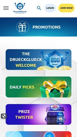 DrueckGlueck Casino Mobile Image Promotions