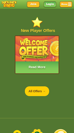 Duck Duck Bingo Mobile Promotions