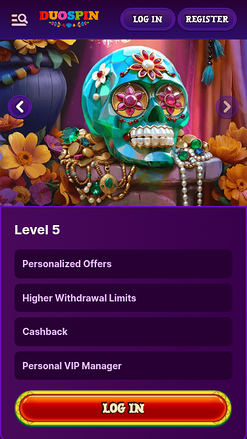 DuoSpin Casino Mobile VIP Program