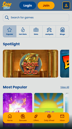 Easy Slots Casino Games Mobile