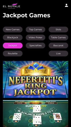 El Royale Casino Mobile Jackpot