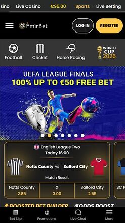 EmirBet Mobile Image Sports