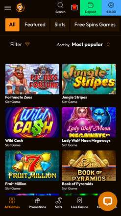 Emu Casino Games Mobile