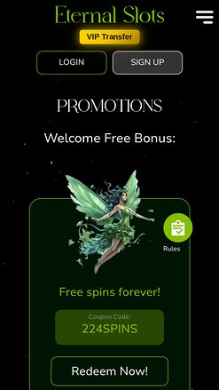 Eternal Slots Casino Promotions Mobile