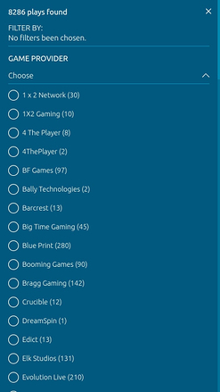 EUcasino Game Developers Mobile