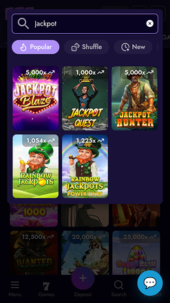 EZZ Casino Jackpot Mobile