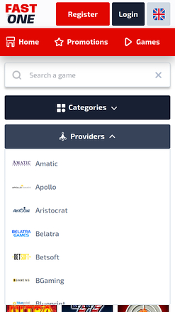 F1 Casino Mobile Game Developers
