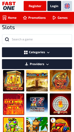 F1 Casino Mobile Games