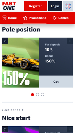 F1 Casino Mobile Promotions