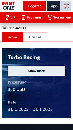 F1 Casino Mobile Tournaments