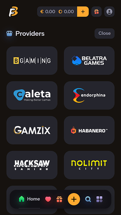 FastBet Casino game developers mobile