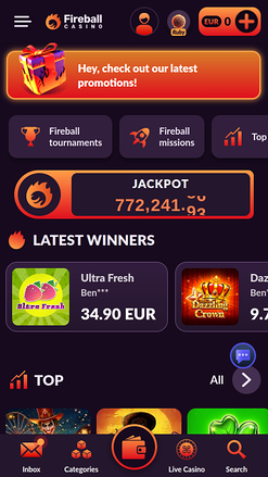 Fireball Casino Mobil auf Android – Test & Erfahrungen