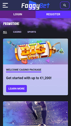 Foggybet Mobile Promotions