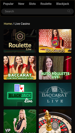 Fortune Mobile Casino Mobile Live Dealer