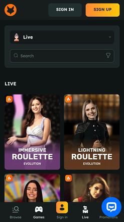 FoxSlots Casino Live Dealer