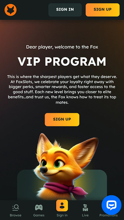 FoxSlots Casino VIP Program