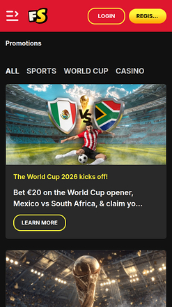 Free Spinza Casino mobile promotions