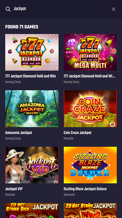 Frenzino Casino Mobile Jackpot
